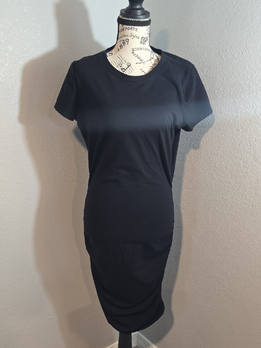 Nine West Black Crew Neck Dress